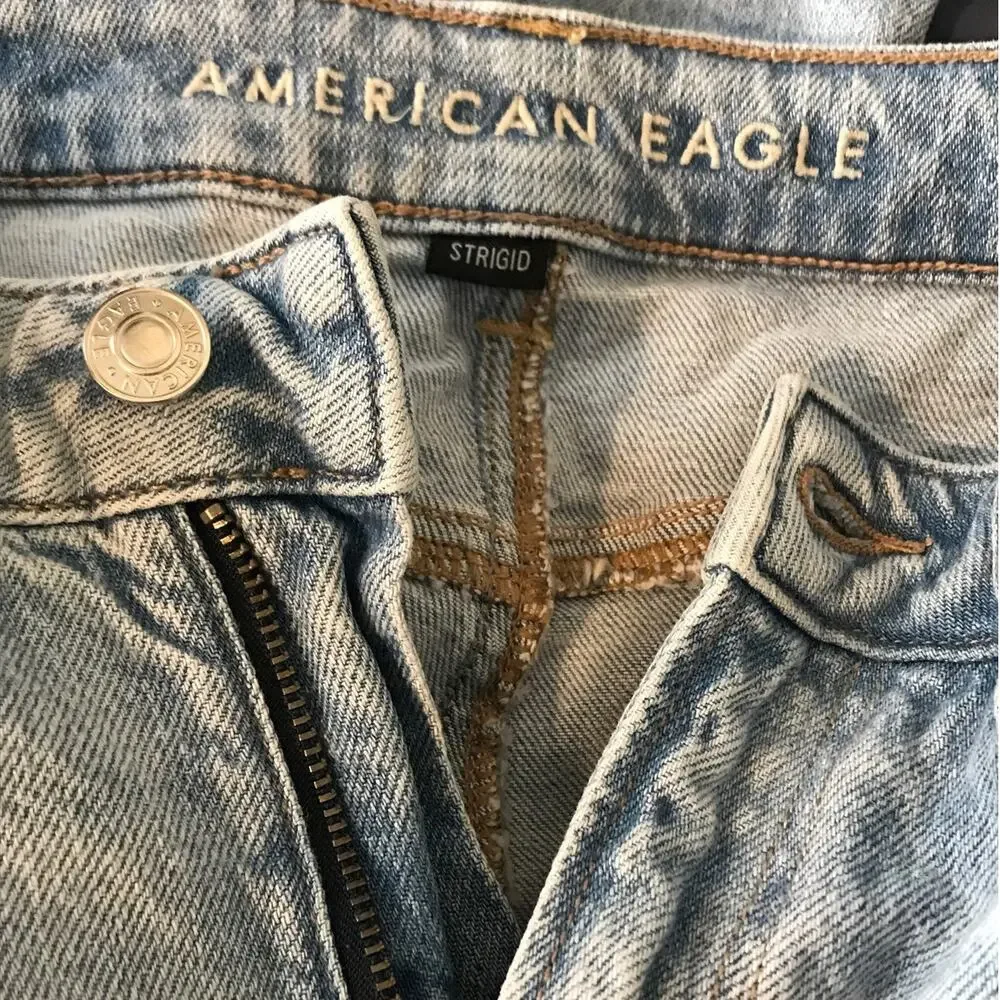 American Eagle Outfitters Light Wash Mom Jean Size 2